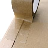 Young Wolf 50mm x 50m Picture Frame Backing Tape Chestnut Brown Self Adhesive view 2