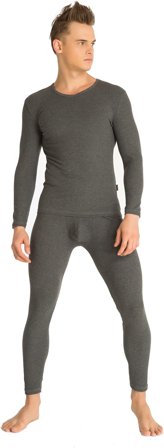 LKXHarleya Soft and Smooth Mens Thermal Underwear Winter Outdoor Work