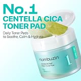 numbuzin No.1 Centella Re-Leaf Green Toner Pads Calming Hydrating Exfoliating view 2