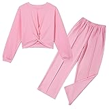Zupora Girls Fall Outfits 2 Piece Sweatsuit Twist