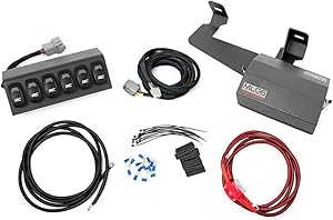 Rough Country 70956 6 Button Multiple Light Controller (fits) 1997-2006 Jeep Wrangler TJ/LJ | 12 Position Terminal, Black