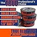 True Blue Premium Blue Professional Painter’s Masking Tape – Indoor and Outdoor Use – Commercial Grade - Available in 2 Widths – Works on a Variety of Surfaces (2 Inch, 24-Pack)