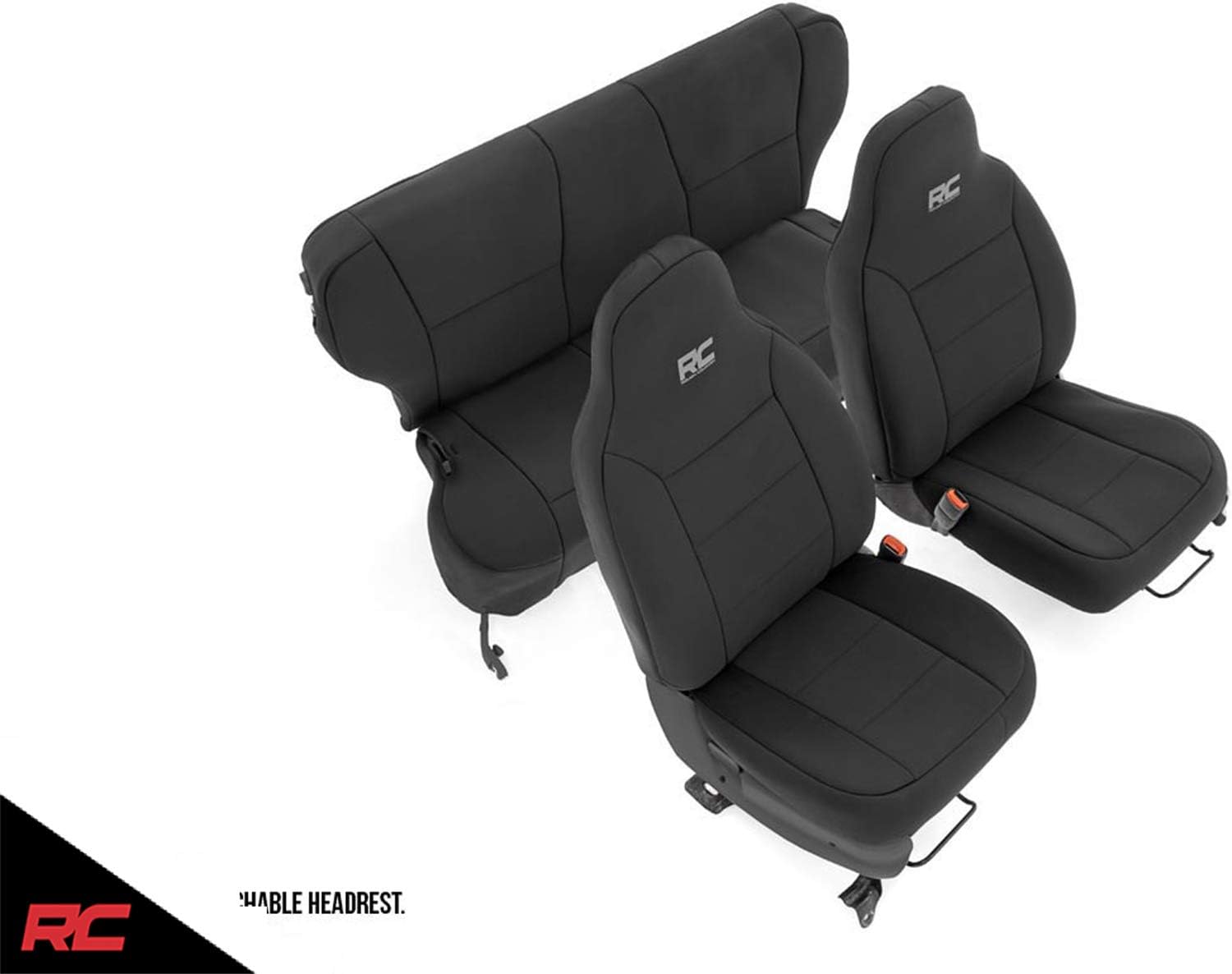 Best seat covers for non detachable headrest