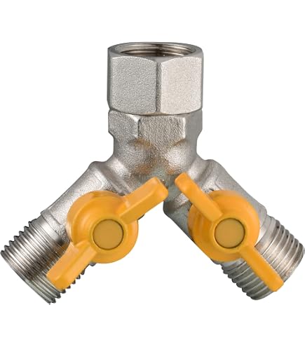 Adaptador En T De Acero Inoxidable 304 (G1/2") - Válvula Desviadora De 3 Vías Para Ducha O Baño, Fácil Instalación