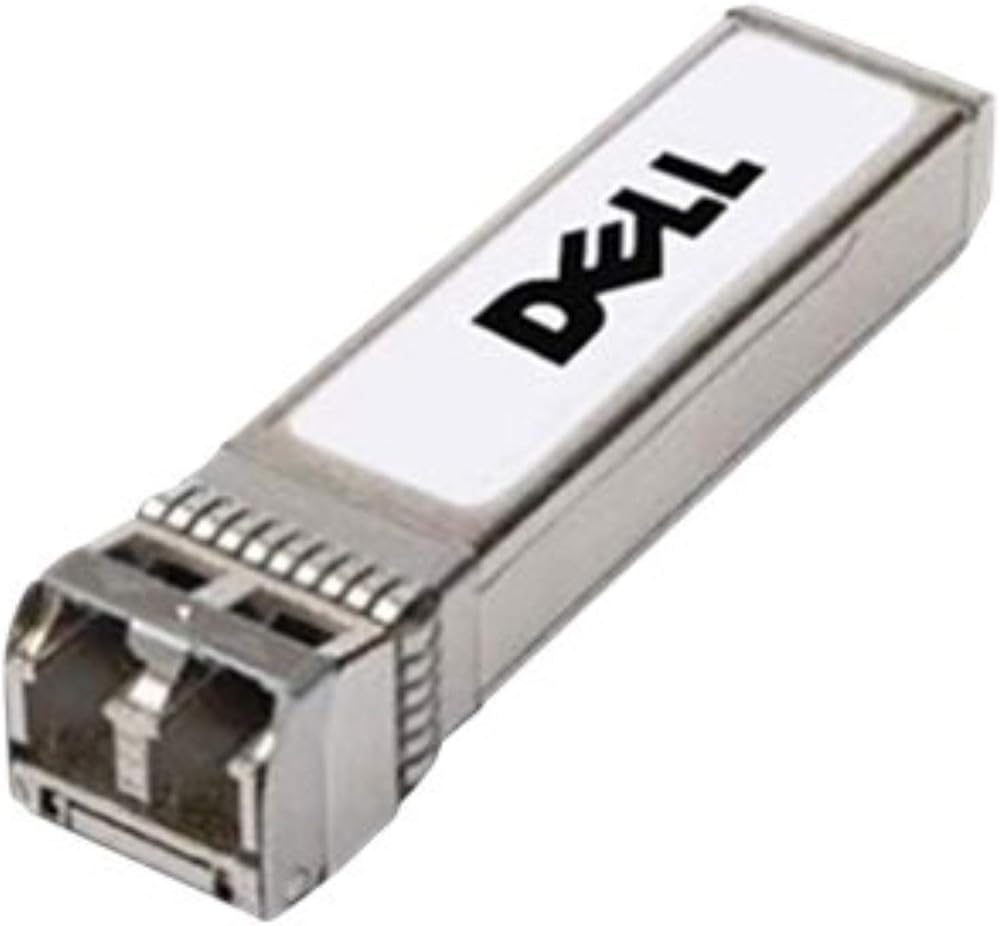 Dell 407-BBVJ 10Gbps SFP+ SR Transceiver Module LC Connector 300M Black