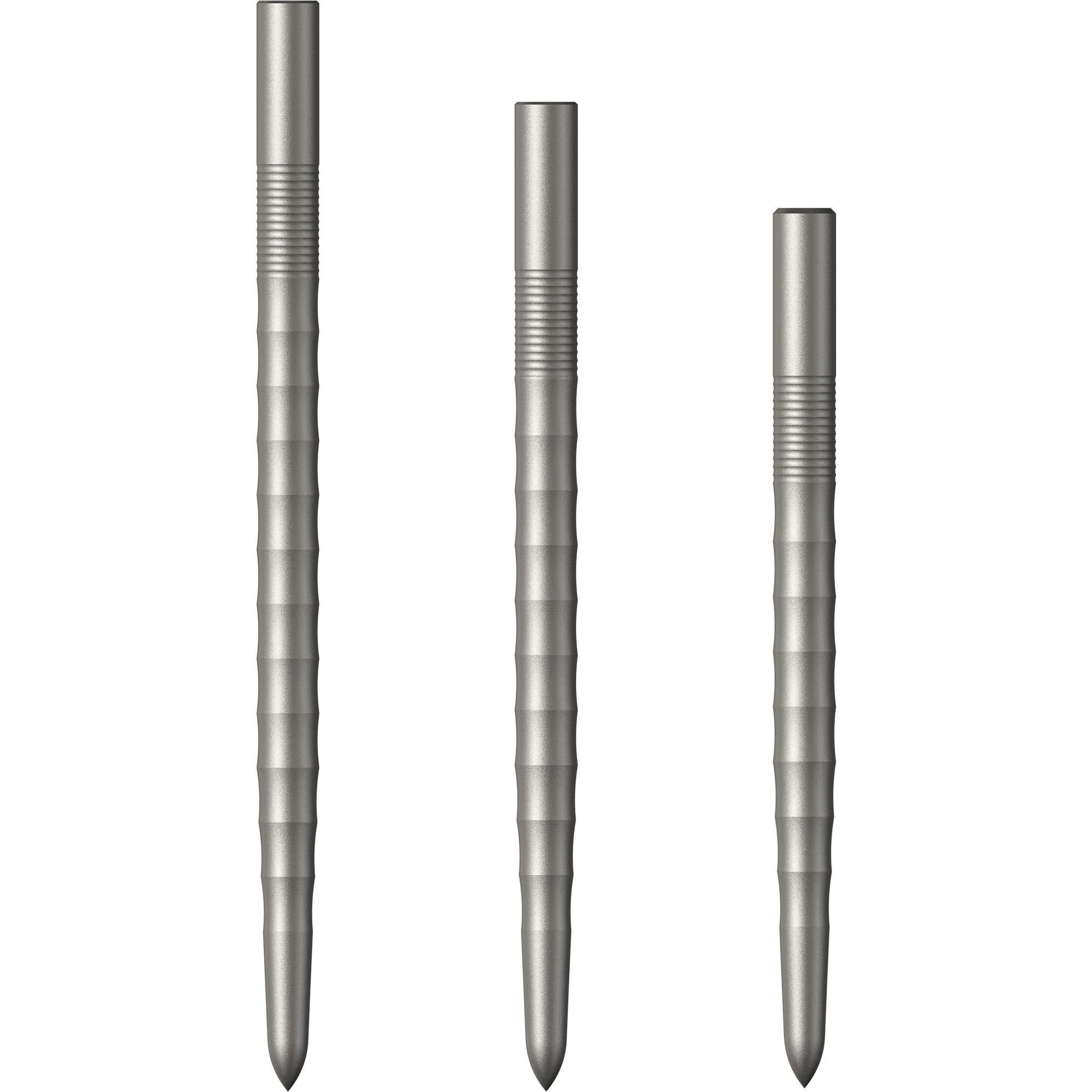 Mission Darts Ripple, Steel Tip, Replacement Points, Silver, 40mm (X2733)