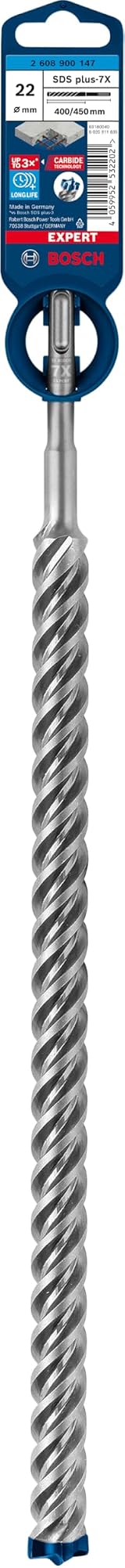 Bosch EXPERT SDS plus-7X Hammer Drill Bit 22 mm for Stone Tough view 2