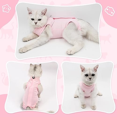 Cat Recovery Suit for Abdominal Wounds or Skin Diseases, Cat