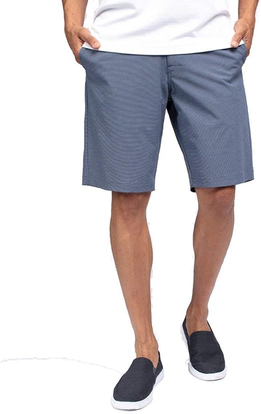 Travis Mathew TravisMathew Mens Beck Shorts Vintage Indigo 34 10: Amazon.co.uk: Clothing
