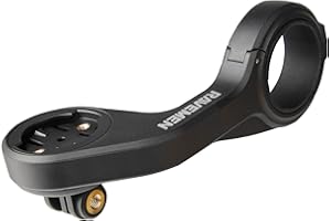 Ravemen AOM01 Out-Front Mount Compatible with Garmin Bike Computers and GoPro/ FR160 - Fit 31.8mm Handlebars