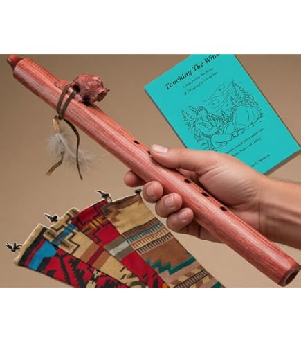 Amazon.com: Native American Navajo Flute Package -Cherry Turtle