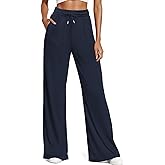 JEKAOYI Women's Casual Pants with Drawstring Lightweight Wide Leg Pants High Waisted Slacks