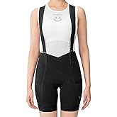 ROCKBROS Women's Cycling Bib Shorts Breathable High Stretchy Cycling Shorts
