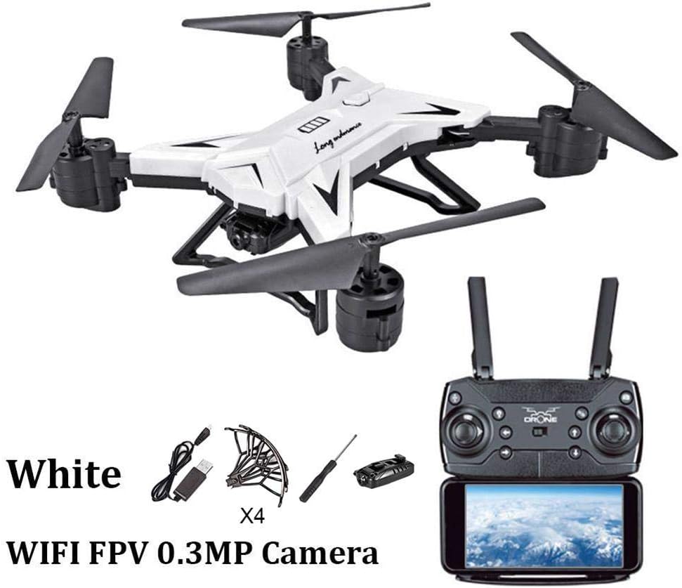 New KY601S Long Battery Life Folding Aerial Photo Drone Altitude Hold Four-axis Aircraft WiFi Image Transmission Remote Control Aircraft with Built-in Battery by iBelly