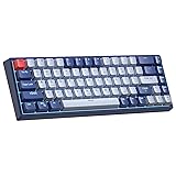 Qyszy88 61% Wireless Mechanical Keyboard, Modes