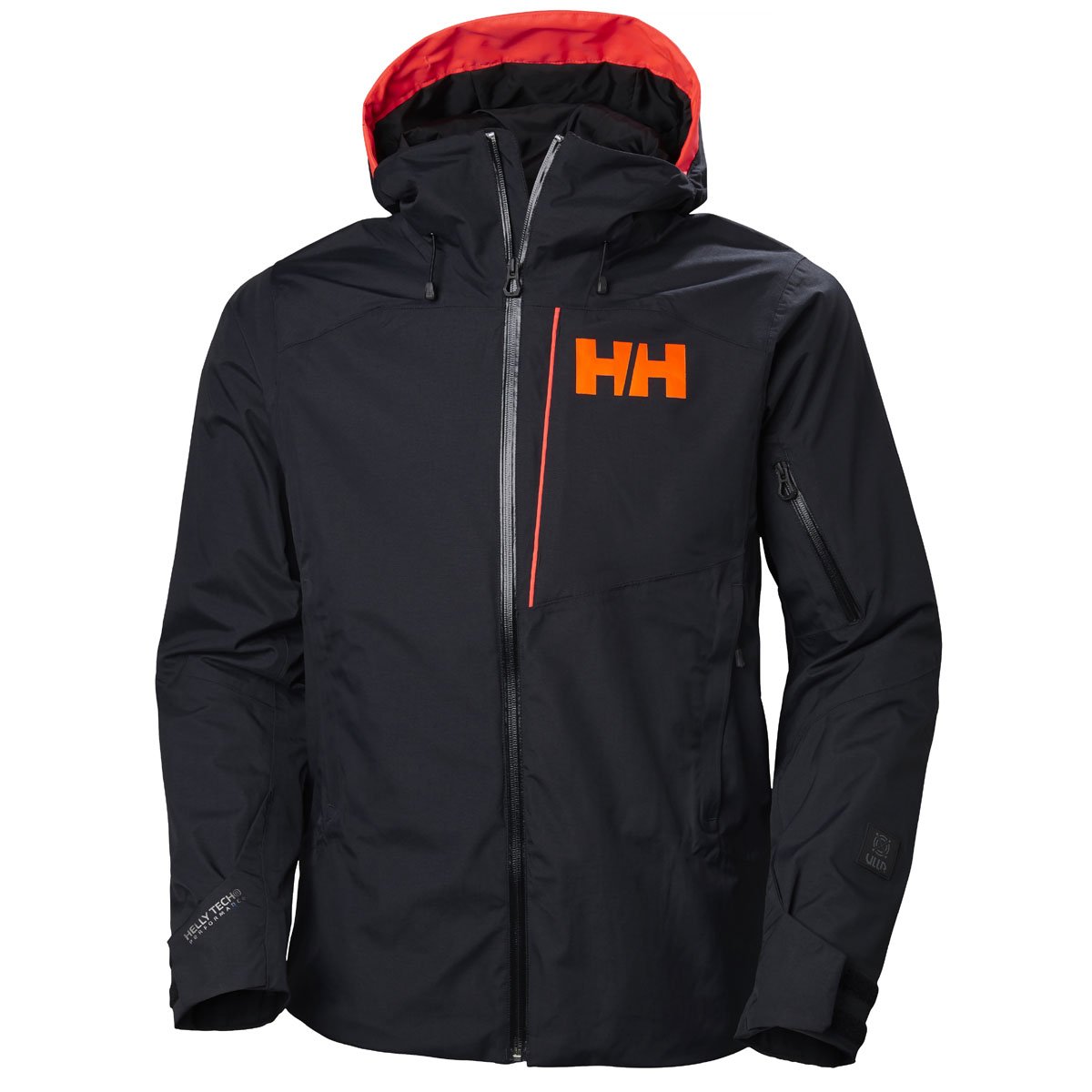 Helly Hansen Mens Overland Waterproof Ski Jacket Black Small