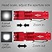 10 Pack Mini Flashlights LED Flashlight 300lm Adjustable Focus Zoomable Light (Rer)