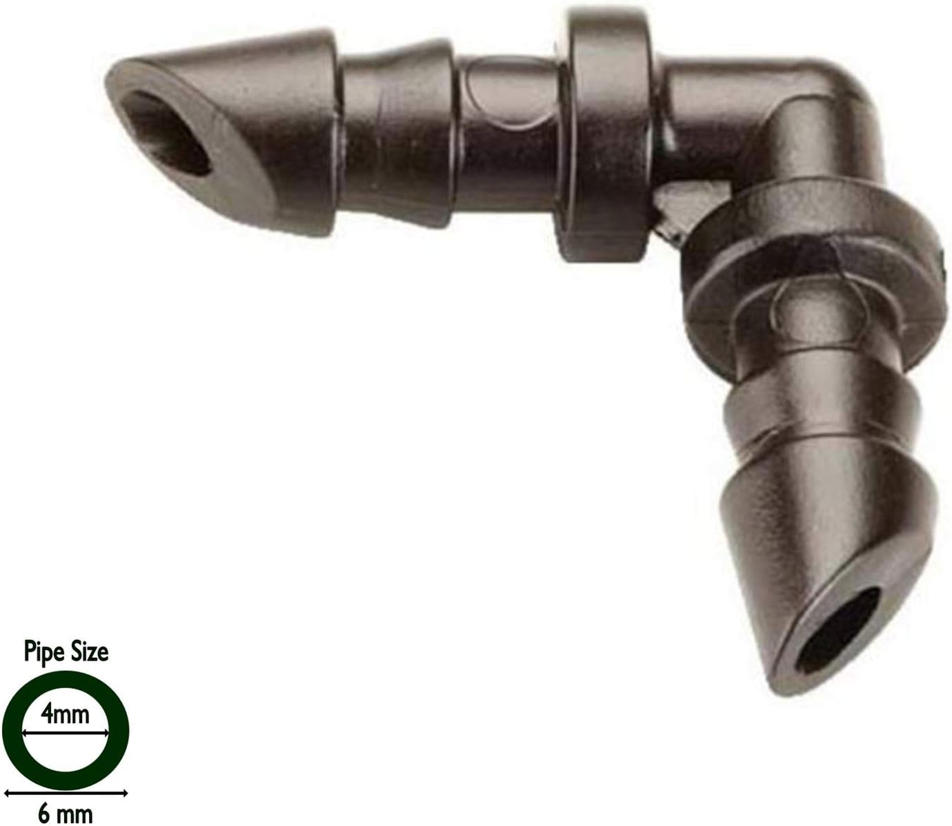 HortafixBarbed Elbow 4mm - Pack of 10