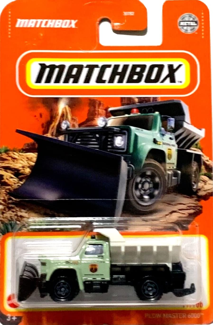 Matchbox Plow Master 6000 1:64 Scale Diecast Truck