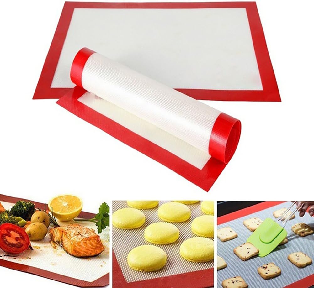 Gemini_mall® Silicone Baking Mats Nonstick Nonslip Washable Reusable
