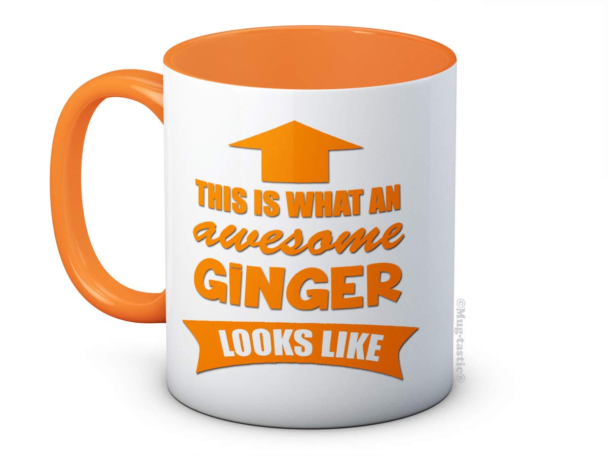This is What an Awesome Ginger Looks Like - Funny Ceramic Coffee Mug