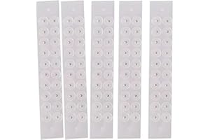 Qsvbeeqj 100Pcs Acupunctures Beads Auricular Ear Sticker Acupoint Pressure Stimulation Patches Clear Disposables Sticker Acup