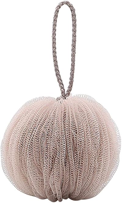 Omenluck 1Pc Mesh Loofah Sponge Bath Shower Scrubber Ball Exfoliating Body Wash