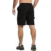 keihTrail Men's Cargo Work Hiking Shorts Lightweight Quick Dry Waterproof Outdoor Golf Shorts for Men Fishing Travel Camping