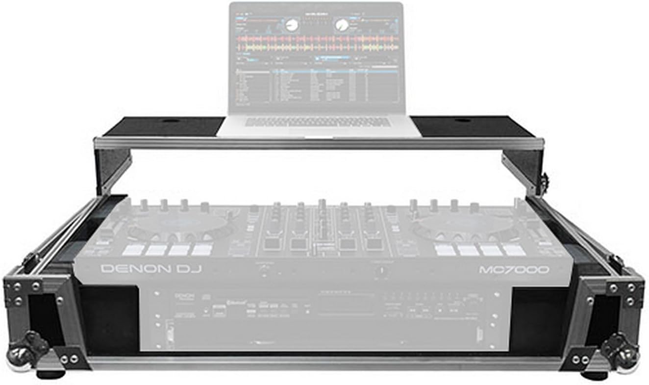 Odyssey FZGSMC7000W2 | Glide Style DJ Controller Case for Denon MC7000