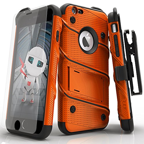 Iphone 6s plus case, zizo [bolt series] w/ free [iphone…