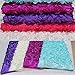 2013Newestseller Newborn Baby Photography Props Blanket 3D Rose Flowers Photo Backdrop Beanbag Background Rug(White)