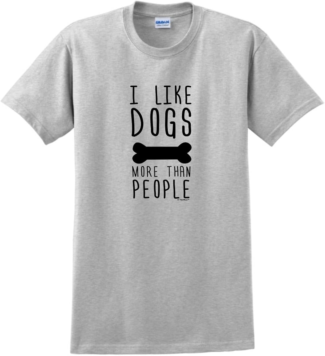 i like dogs t shirt