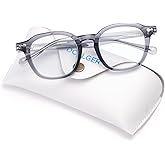 Dollger Blue light Glasses for Women Men Non-prescription Square Frame Computer Screen Blue light Blocking Eyeglasses