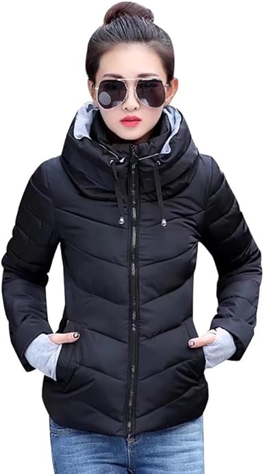 short coats with hoods