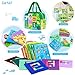 teytoy Baby Toy Animal Series 26pcs Soft Numbers and Animal Early Education Toy Cards with Cloth Bag for Baby Toys 6 to 12 Months