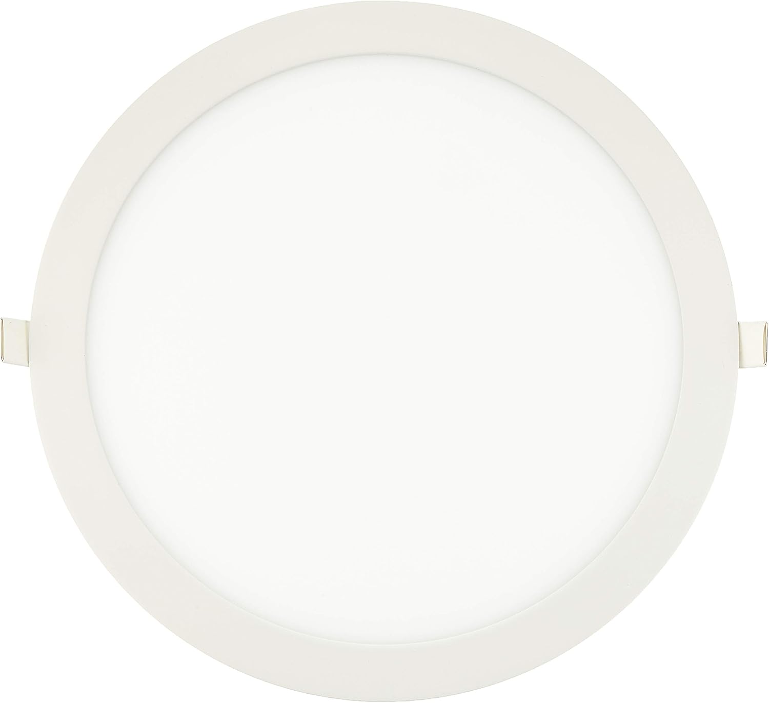 LED Round Panel Moon DC24V/20W 840,300mm,2400lm, 3m WAGO Clamps, Grey