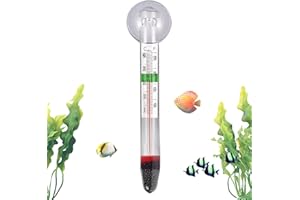 Aquarium Thermometers Digital,Fish Tank Digital Thermometers - Wireless High-Precision Clear Easy-to-Read Tester for Indoor O