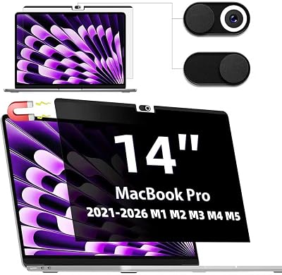 IPROKKO Magnetic Privacy Screen for 14 Inch MacBook Pro Privacy Filter