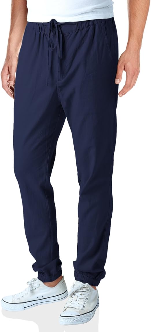 george men's twill jogger pants