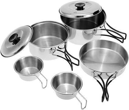 hiking cooking set