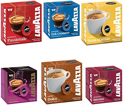 Lavazza A Modo Mio Capsules 152 Coffee Pods Starter Pack