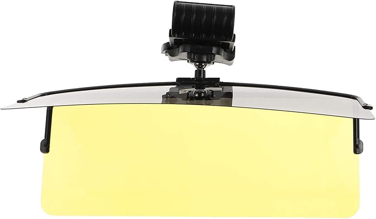 Amazon Vorcool 車サンバイザー 偏光サンバイザー 大型 日よけ フロント 昼用 夜用 紫外線カット 遮光 反射光 眩しさ避け 2個セット サンバイザー 車 バイク