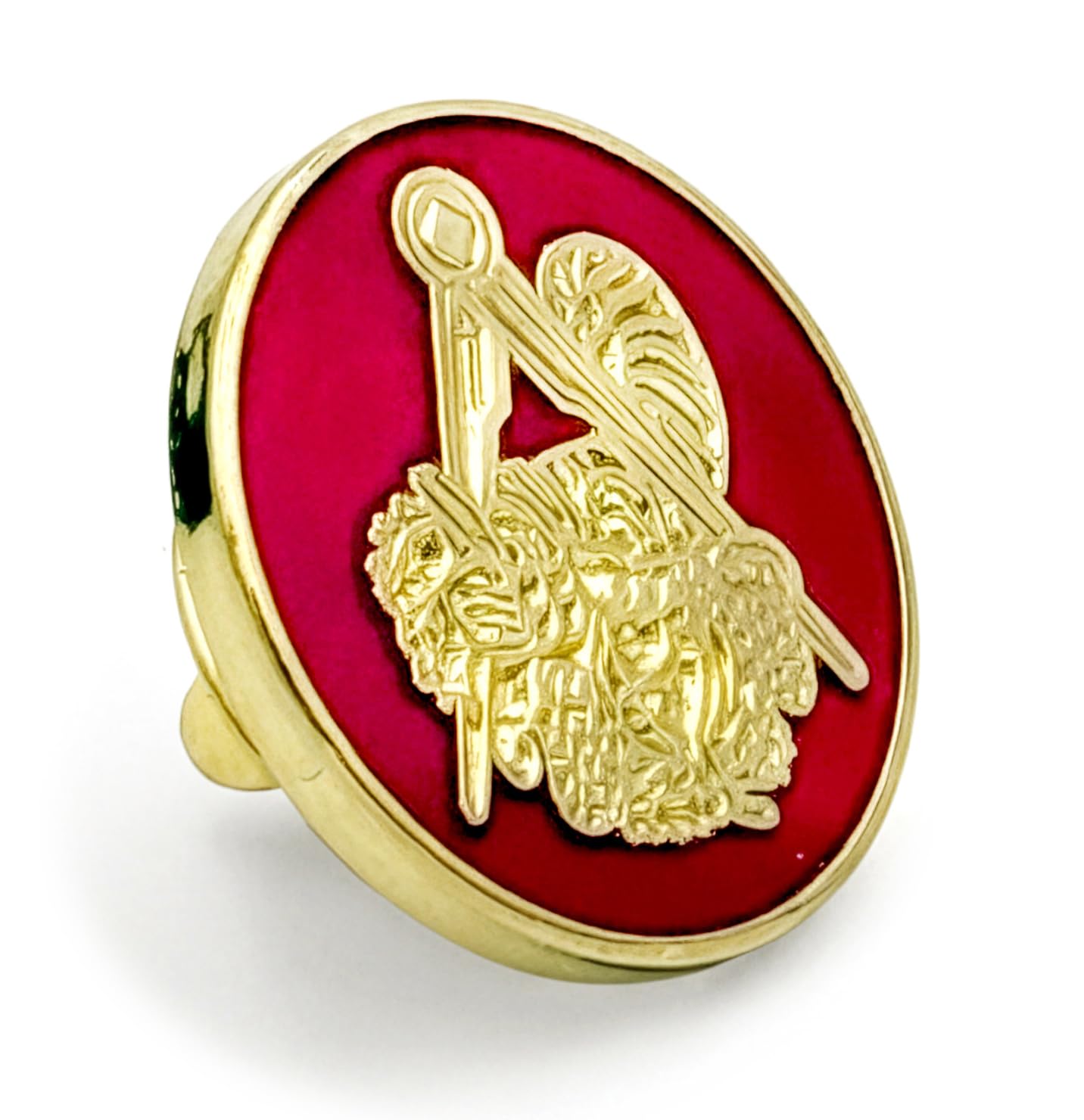 THE MASONIC COLLECTION - Stewards Pin Badge - Designed Using Gold Plated Metal - No Rough or Sharp Edges - Freemason Gifts for Men