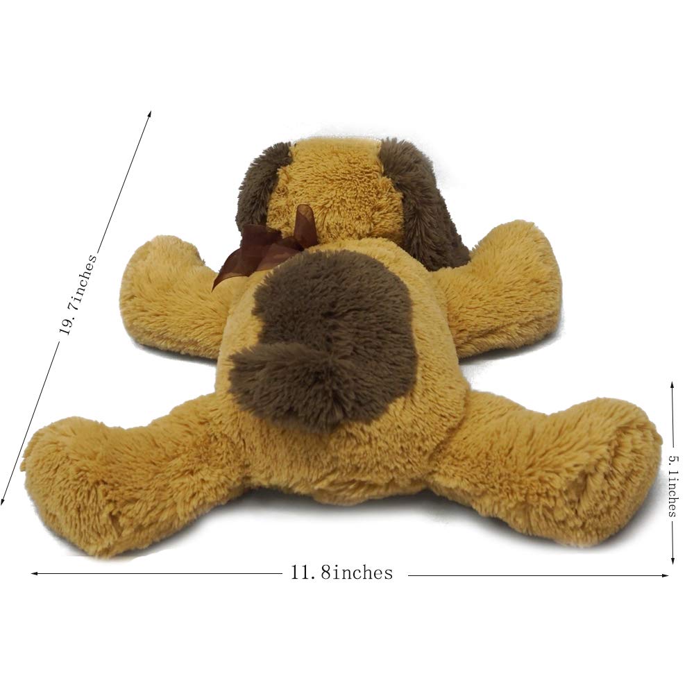 DORE Plush Dog Animal Stuffed Dog Toys Puppy for Child 20\'\',Brown