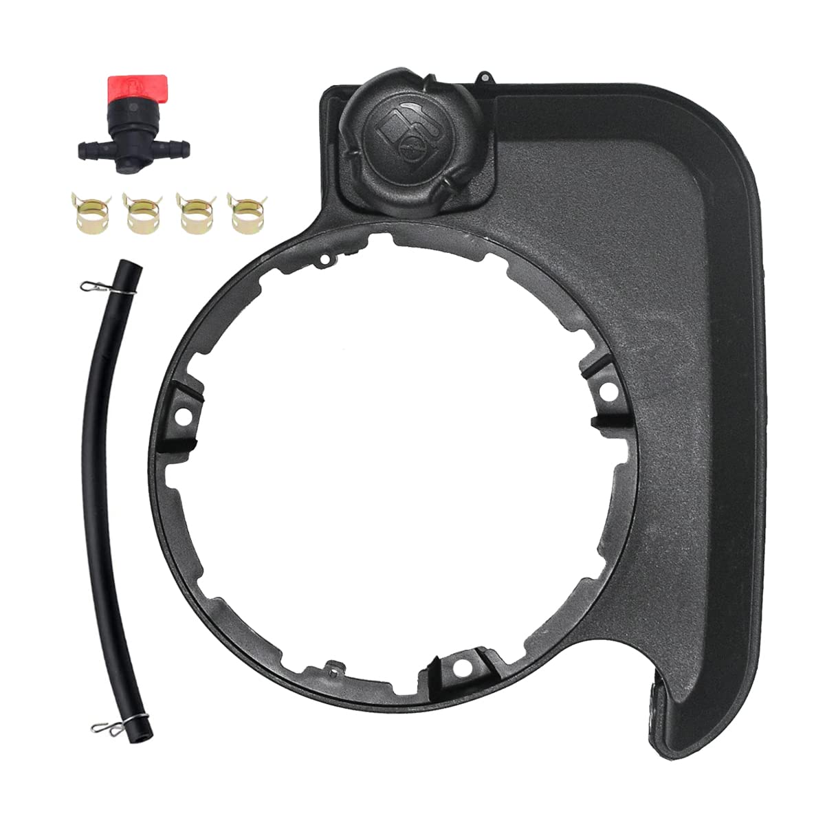 Photo 1 of 699374 Fuel Tank Fits for 699374 494213 495224 499618 590490 693377 699387 695960 Compatible with Mower Engine