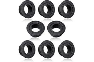 KOZHOM [Upgraded] WD12X26146 Dishwasher Wheels Lower Rack for GE, Lower Dishrack Roller, Replaces WD12X10435, AP6989036 (8 Pack)