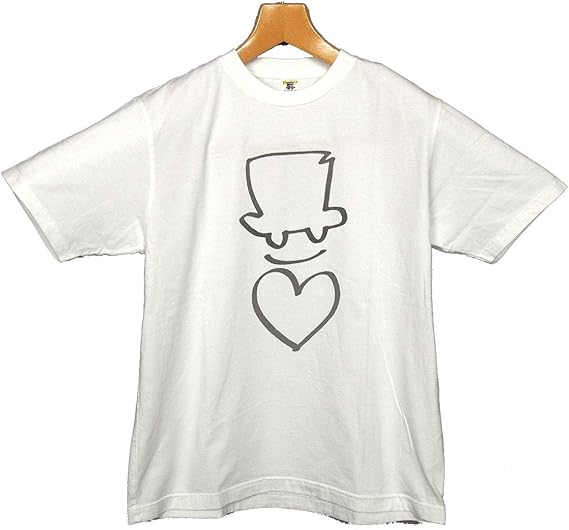 Amazon Bohemians 半袖ｔシャツ Magic Love Hat White Mサイズ 落書き風の新デザインです オリジナル素材です 日本製 Tシャツ カットソー 通販
