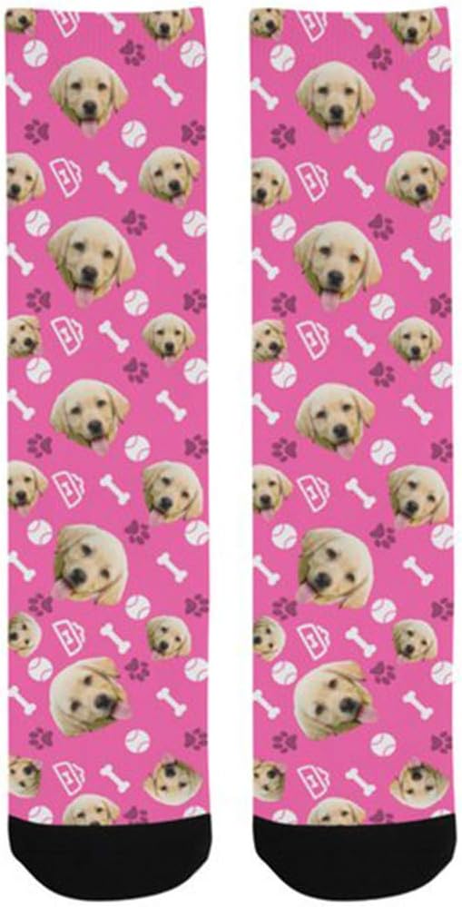 Customized Dog Socks Custom Pet Socks Turn your Dog Picture into Custom Socks Cat Socks Unisex