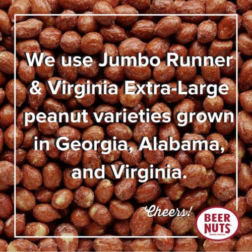 BEER NUTS Original Peanuts Sweet & Salty Roasted Peanuts Gourmet