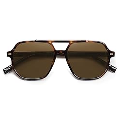 SOJOS Retro Trendy Aviator Polarized Sunglasses Men